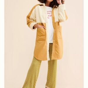 Diamond Sherpa Shirt Jacket